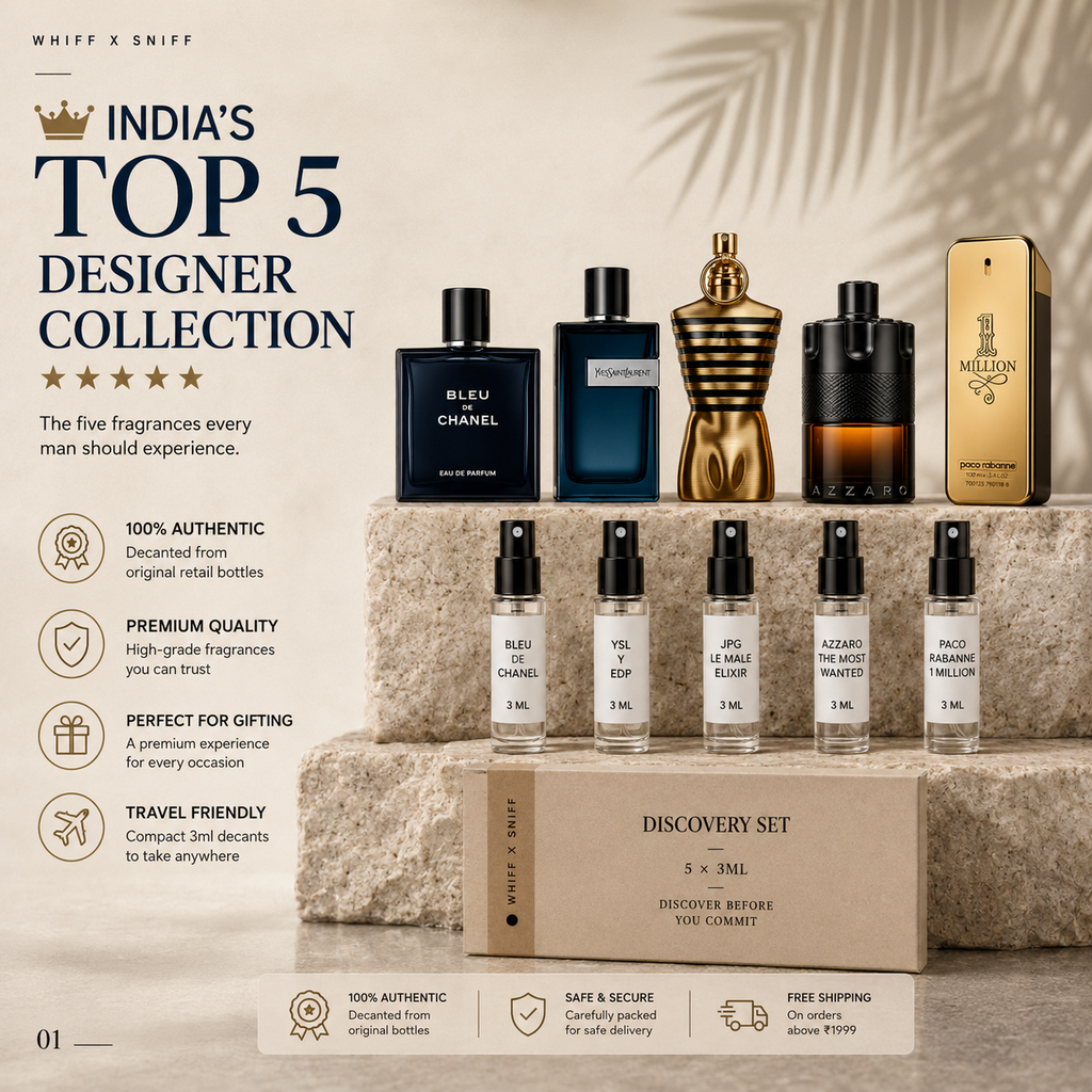 Top 5 Designer Fragrances