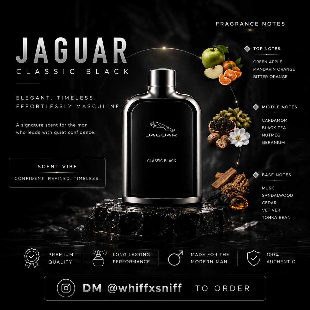 Jaguar Classic Black Eau De Toilette